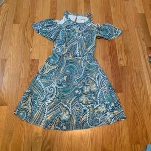 White House Black Market WOMENS flare dress